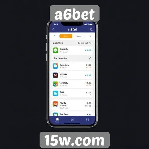 Interface de usuário do a6bet é amigável e intuitiva